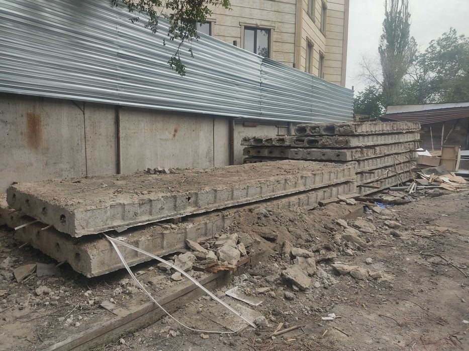 Плиты перекрытия.