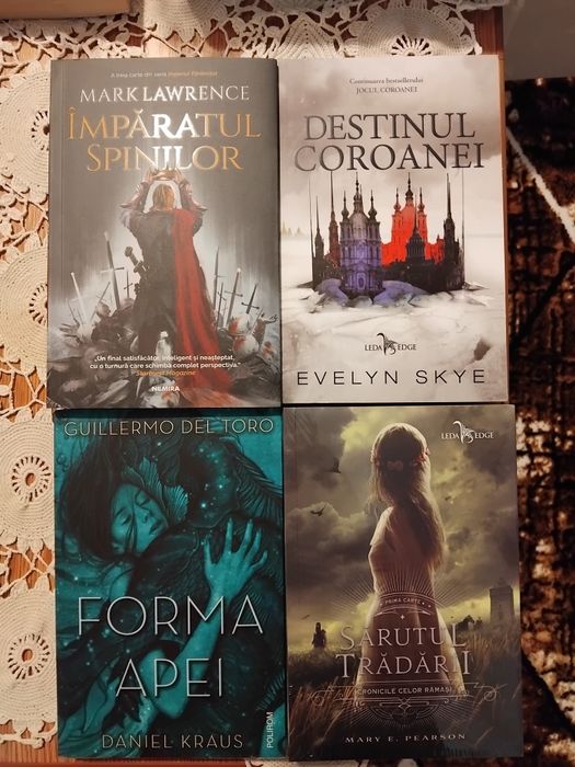 Set 4 cărți fantasy noi