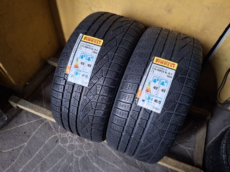 275 40 19 Pirelli DOT 2019 iarna runflat NOI