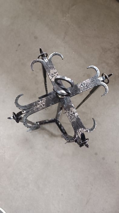 ПРОМО Комплект аксесоари / прибори за камина ръчно ковано желязо