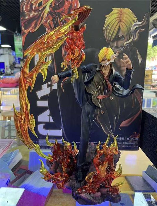 Figurină anime Sanji Diable Jambe One Piece 35cm FULL BOX
