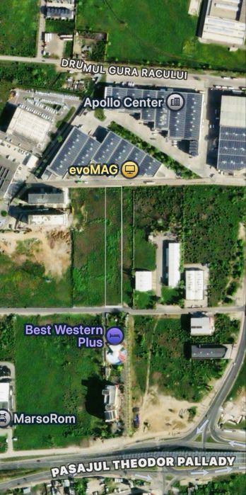 Teren de închiriat 4200 mp – Sector 3, zona Anghel Saligny – ideal parc auto / investiție