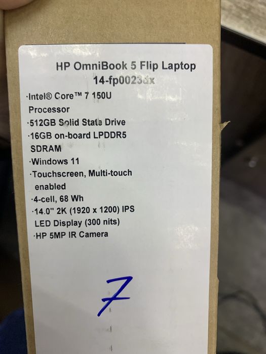 Новый HP Omnibook Flip 5