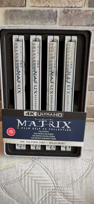 The Matrix 4-Film Deja Vu Steelbook Collection 4K-UHD/Blu-ray