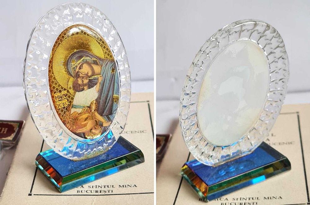 lot de 6 obiecte cu temă religioasă, vechi