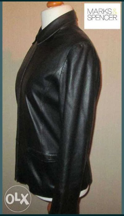 Jacheta Mark & Spencer, 100%piele, import Anglia, noua