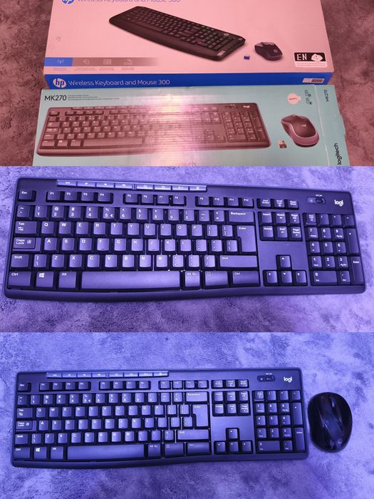 Tastaturi cu mause wireless