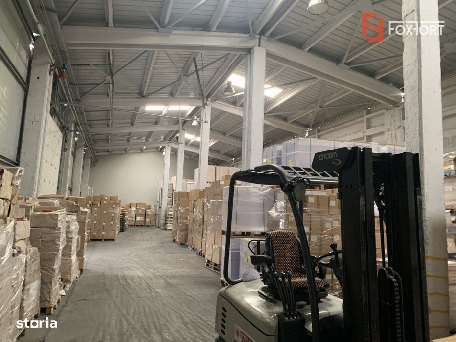 Hala industriala 1260 mp  langa autostrada si centura Timisoara - C465