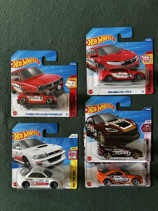 Hot Wheels Porsche Nissan Mazda Tesla Bugatti Treasure Hunts