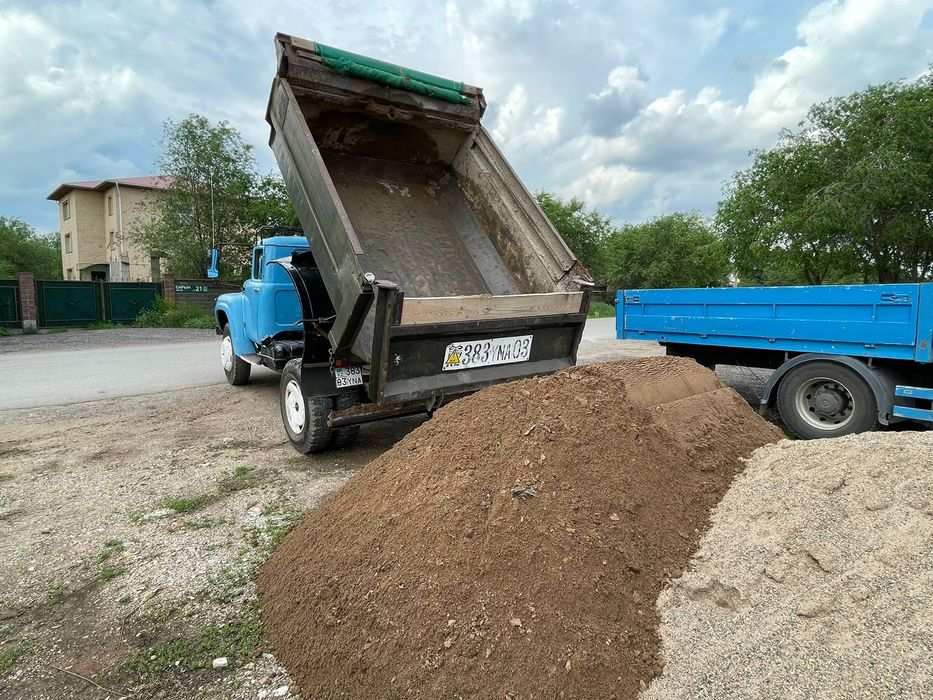 Услуги камаза Щебень, песок