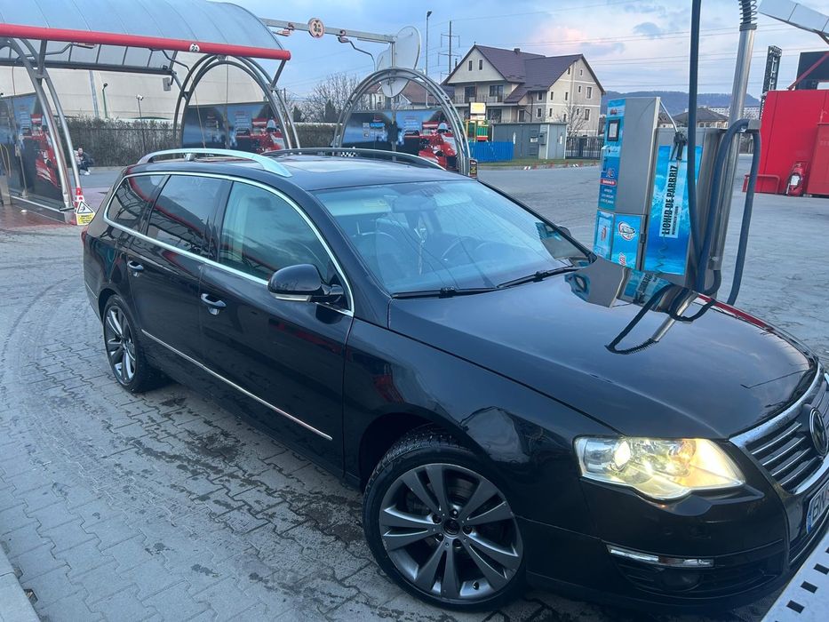 Vw Passat B6 2.0 TDI 4motion Highline trapă, piele alcantara