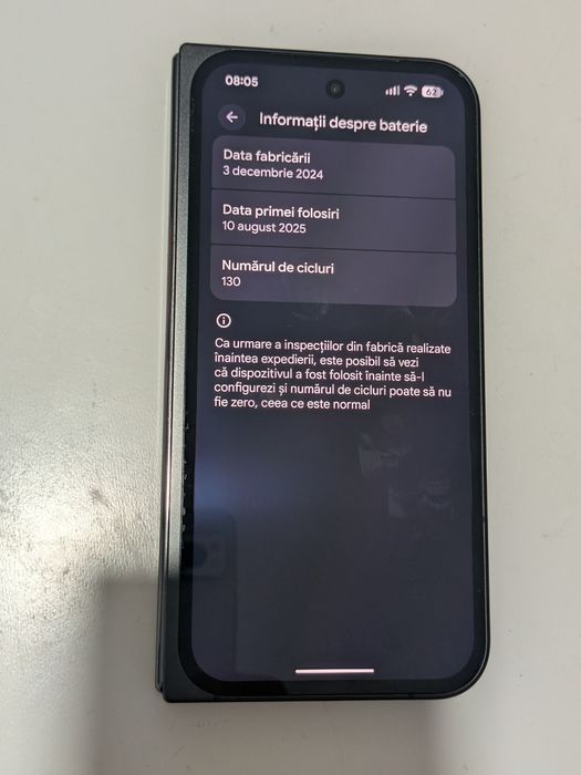Google Pixel 9Pro Fold 256gb 16gb Ram