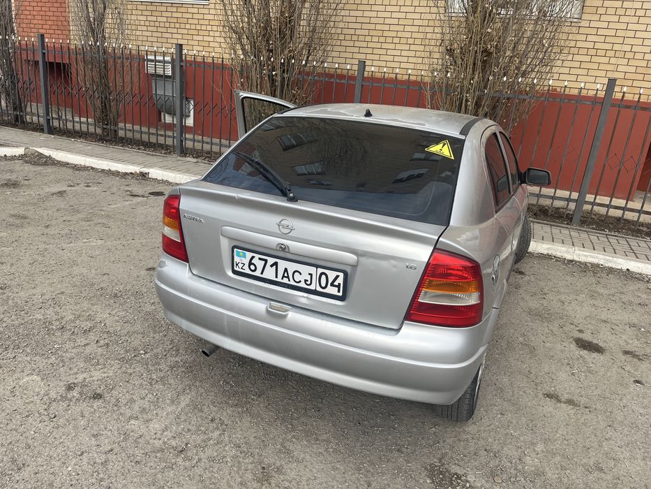 Opel astra 2003 8клапан кз учет
