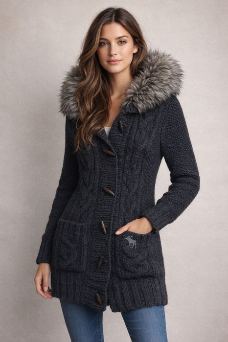 Abercrombie & Fitch Wool Cardigan S