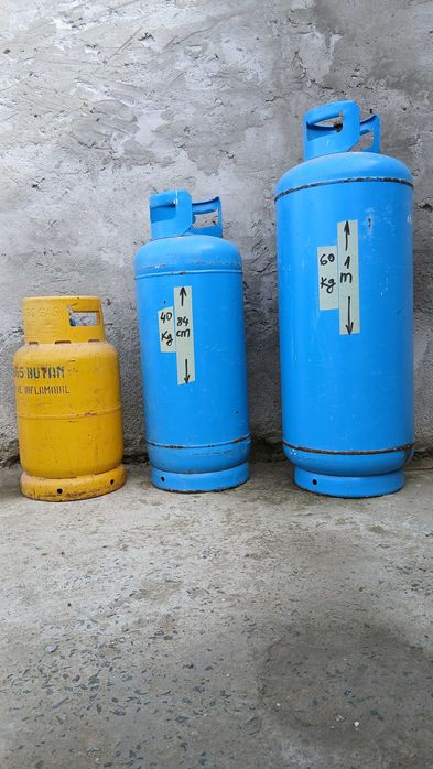 Butelii pentru gaz