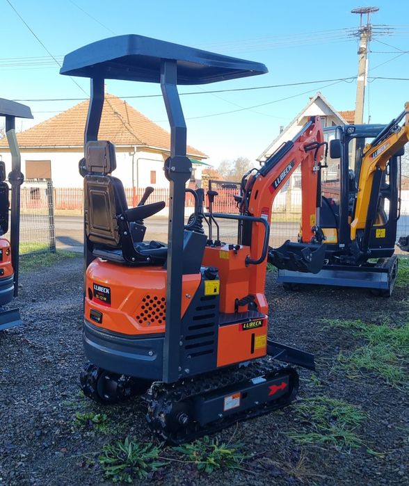 Miniexcavator NOU~Lubeck EX121W~Livrare la domiciliu