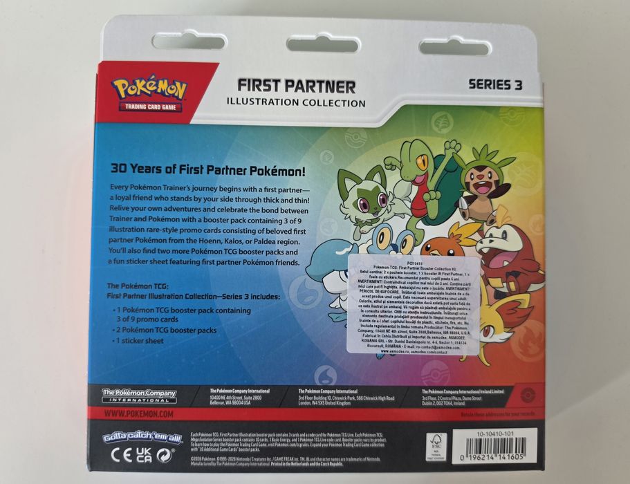 Pokemon TCG First Partner seria3