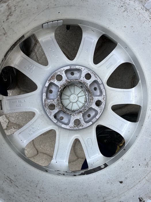 Jante aliaj 5x120mm, anvelope vara 195/55 R16, BMW E81 E87 E46 E90 F20
