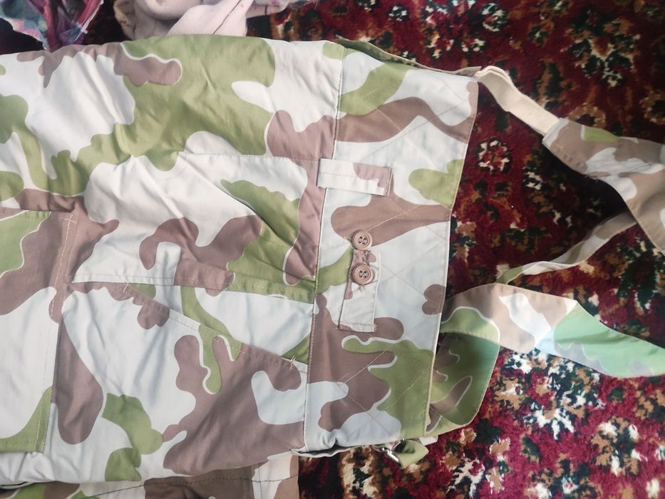 Форма комуфляжная, куртка, комбинезон, шапка