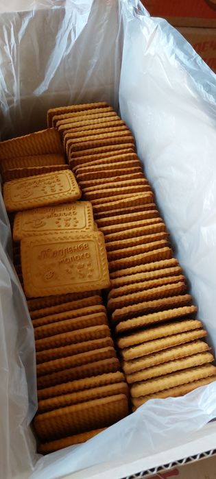 Печение ишлаб чикариш галетний сахарний ургатамиз линияда зур рецепт