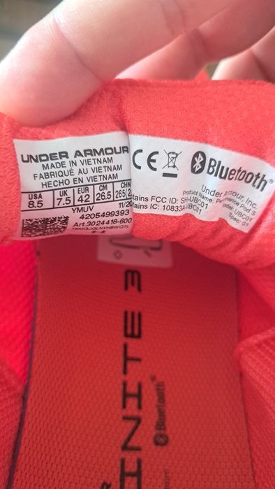 Under Armour Honor Infiniti.