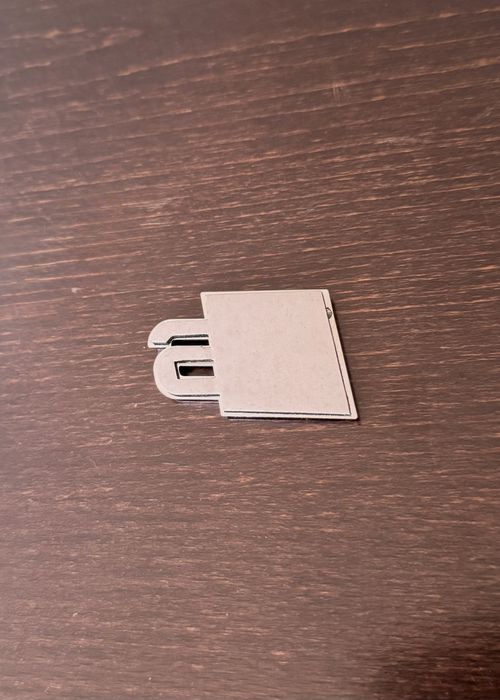 Емблема S-line Audi металик самозалепваща се