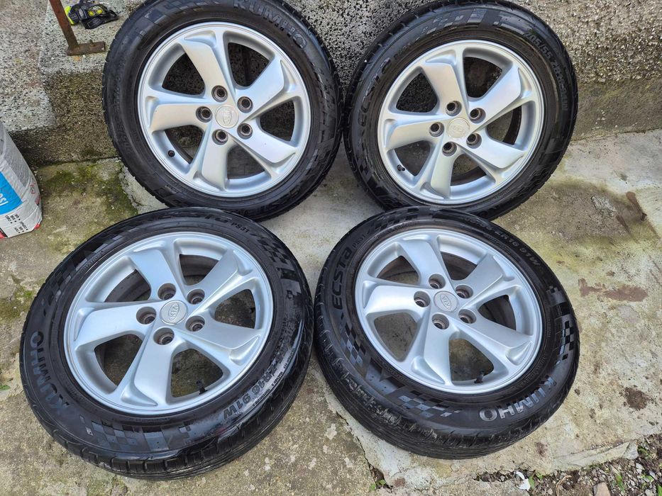 Летни гуми KUMHO 205/55 ZR 16 91W с лети джанти 16" за Кия, Хюндай