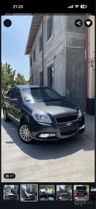 Nexia 3 avtomat faqat arenda