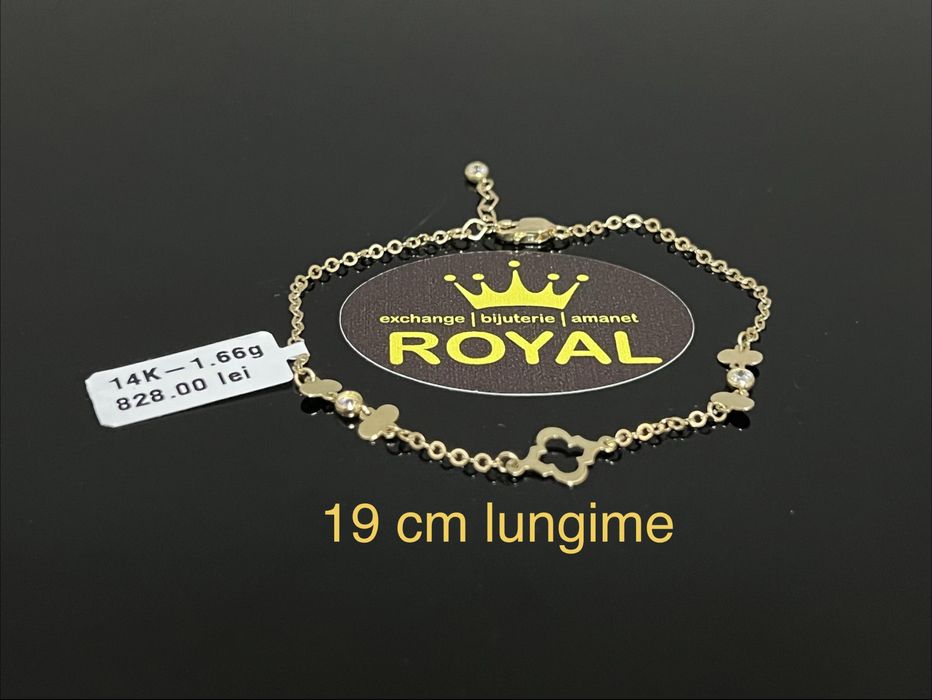 Bijuteria Royal CB : Bratara dama aur 14k 1,66 grame
