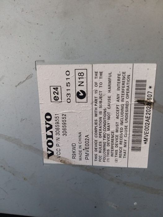 Amplificator audio volvo s40 30659551 30659552