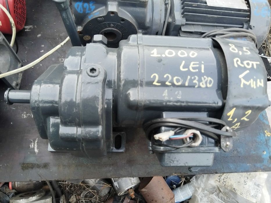 Reductor cu motor cazan țuică povarna