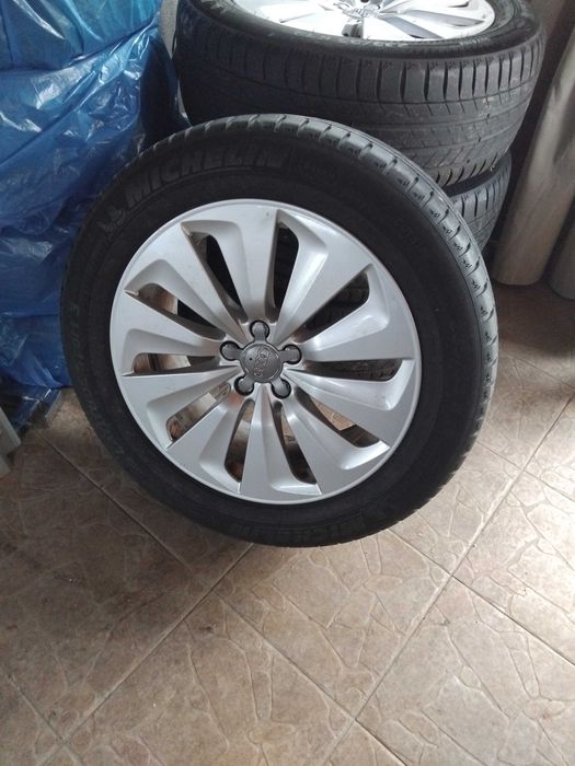 Jante Audi 19" 5X112 ET 39 J8+anv.vara Michelin 235/55/19 dot2022