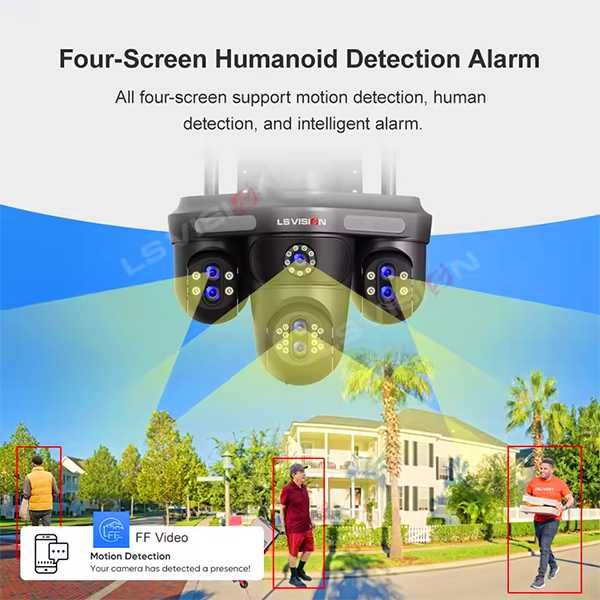 Wifi kamera  smart camera +zoom + 7 kamera