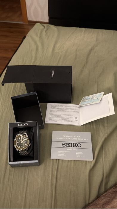 Seiko 5 sports SRPD75K1 verde