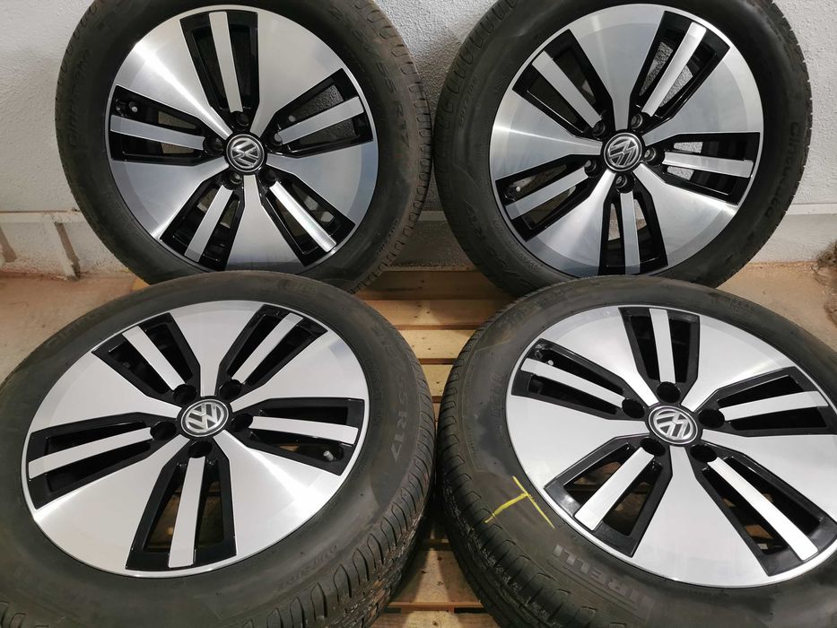 Jante Originale Vw Passat B8. R 17  cu anvelope de vara