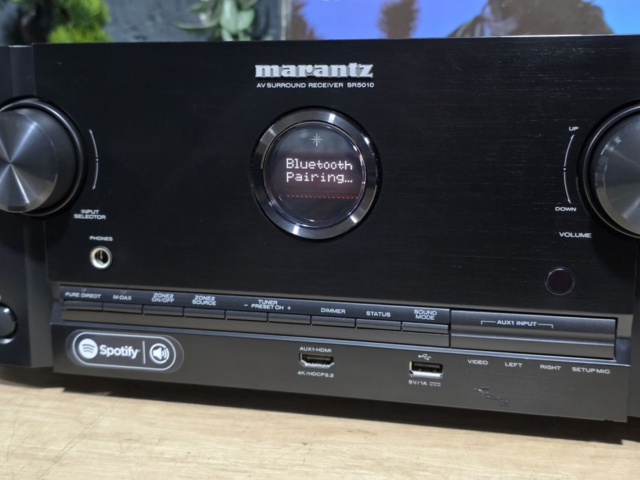 MARANTZ SR-5010, av surround receiver , bluetooth, Spotify, hdmi  Wi-Fi dtsx  audyssey