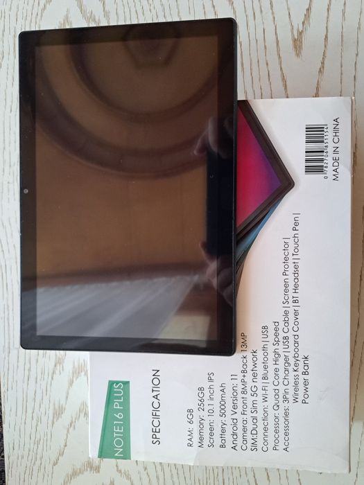 Planshet Discovery Note 16 plus