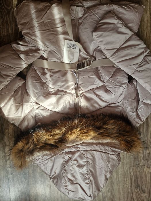 Дамско зимно яке с качулка - L