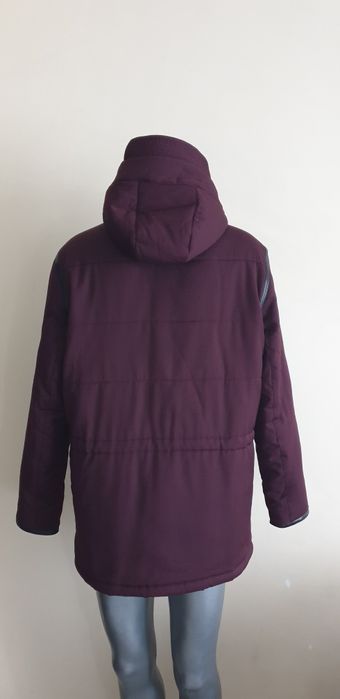 The KOOPLES Paris Wool Leather Parka / L ОРИГИНАЛ! Мъжко Зимно Яке!