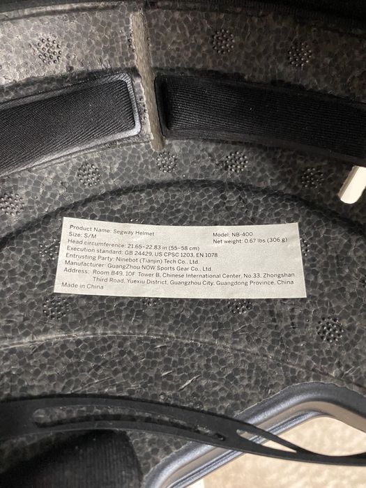 Оригинальный шлем «Segway»