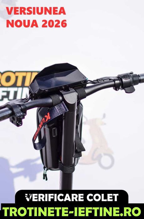 Trotineta KuKirin G2 2026, aripa fata noua, suspensie fata-spate, motor puternic 800W, livrare rapida