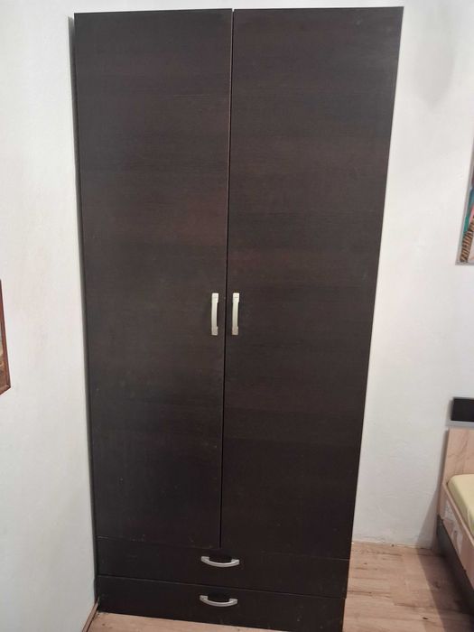 Sifonier 2 usi cu rafturi,90/52/200cm,ca nou