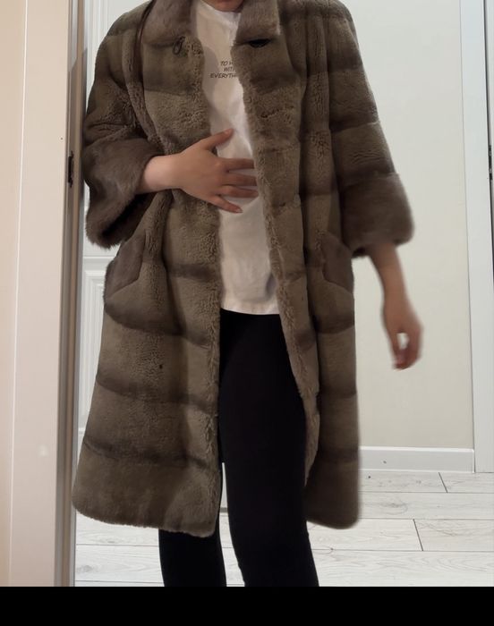 Шуба бобер натуральный