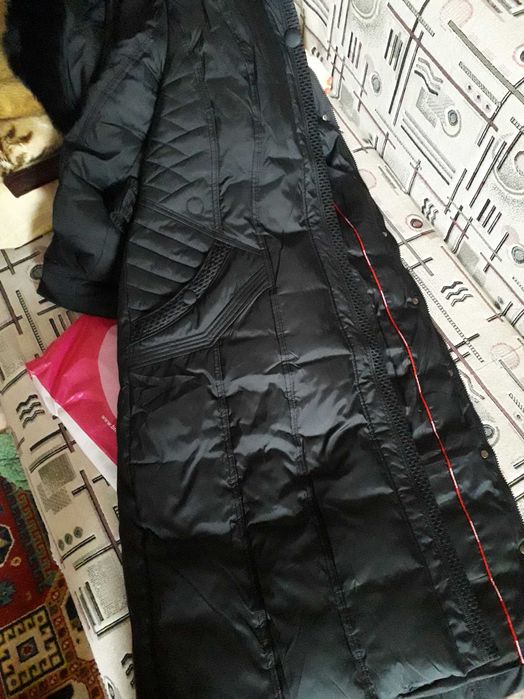 Женское пальто-пуховик