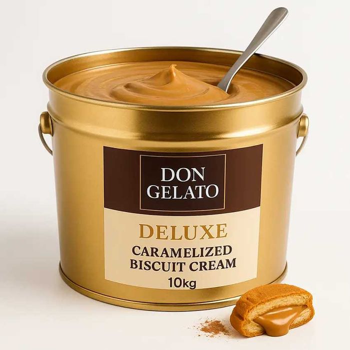 Крем пълнеж с бисквитен вкус Don Gelato Bisco | 1 кг / 3 кг / 10 кг