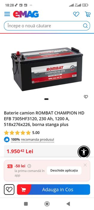 Baterii Camioane Panouri Solare Rulote 230;amperi
