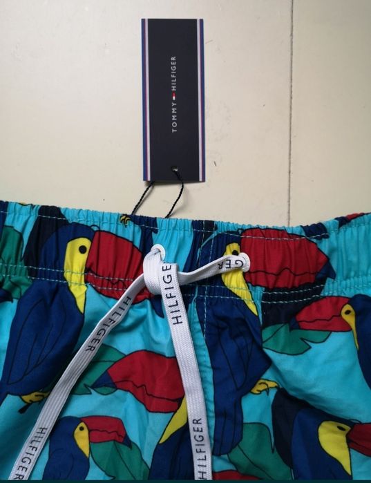 Tommy Hilfiger pantaloni de baie, pantaloni scurti cu chilot interior