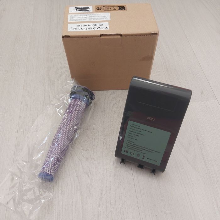 Батерия за прахосмукачка Dyson V8 / SV10 / 6000mAh / 1 брой филтър