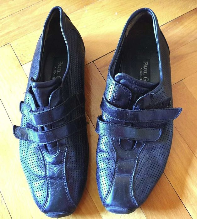 Pantofi negrii din piele, dama, 36.5