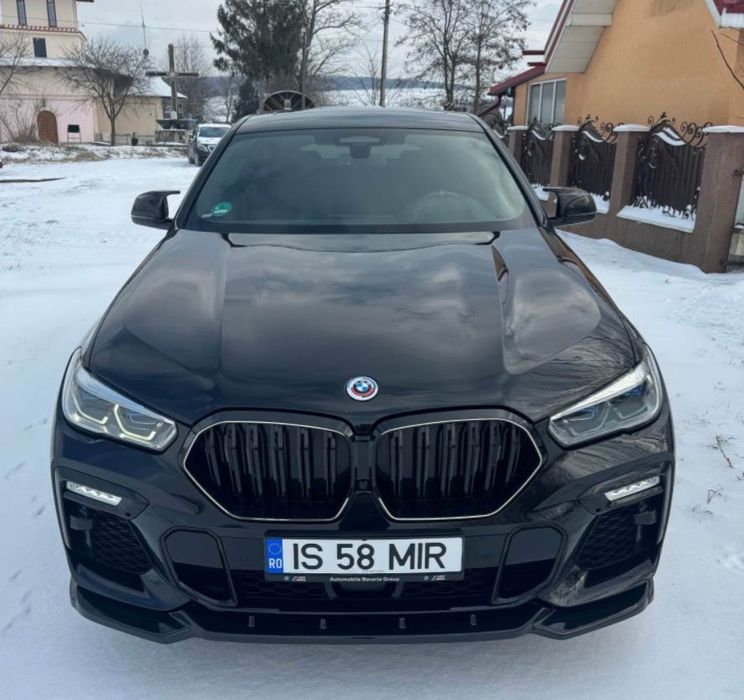 Lip / Prelungire Bara Fata Model Max BMW X6 G06 OZN  Non Facelift M Pachet